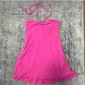 Pink Halter Dress